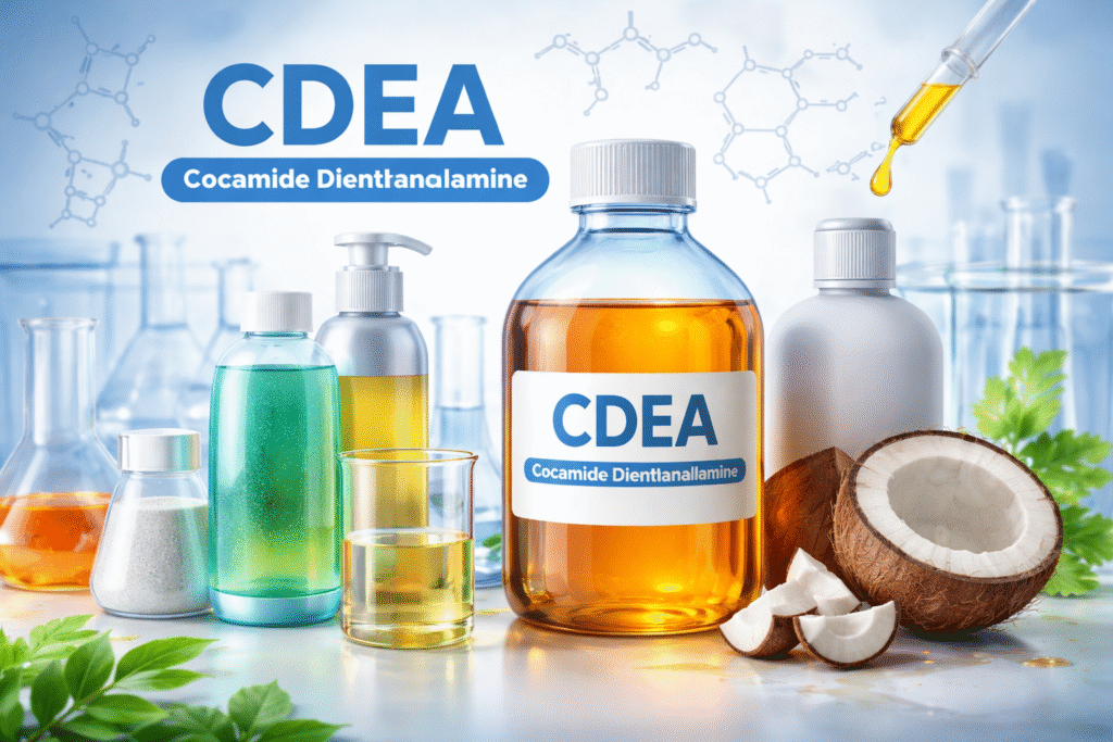 CDEA (Cocamide Diethanolamine): Complete Guide for Cosmetic & Personal Care Formulations 2 CDEA