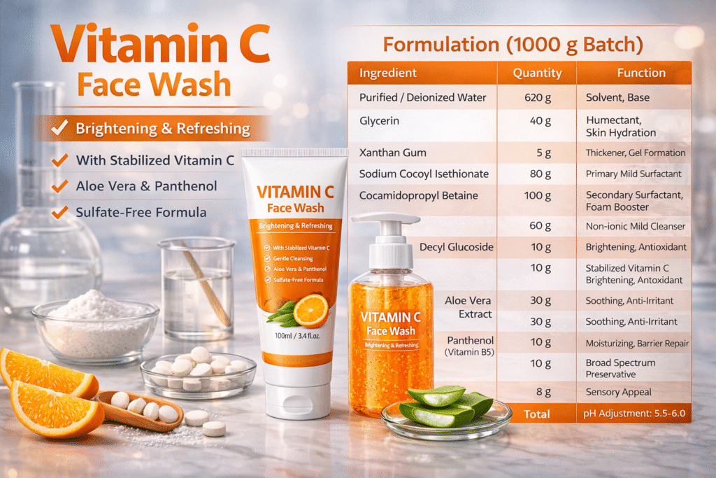 Vitamin C Face Wash