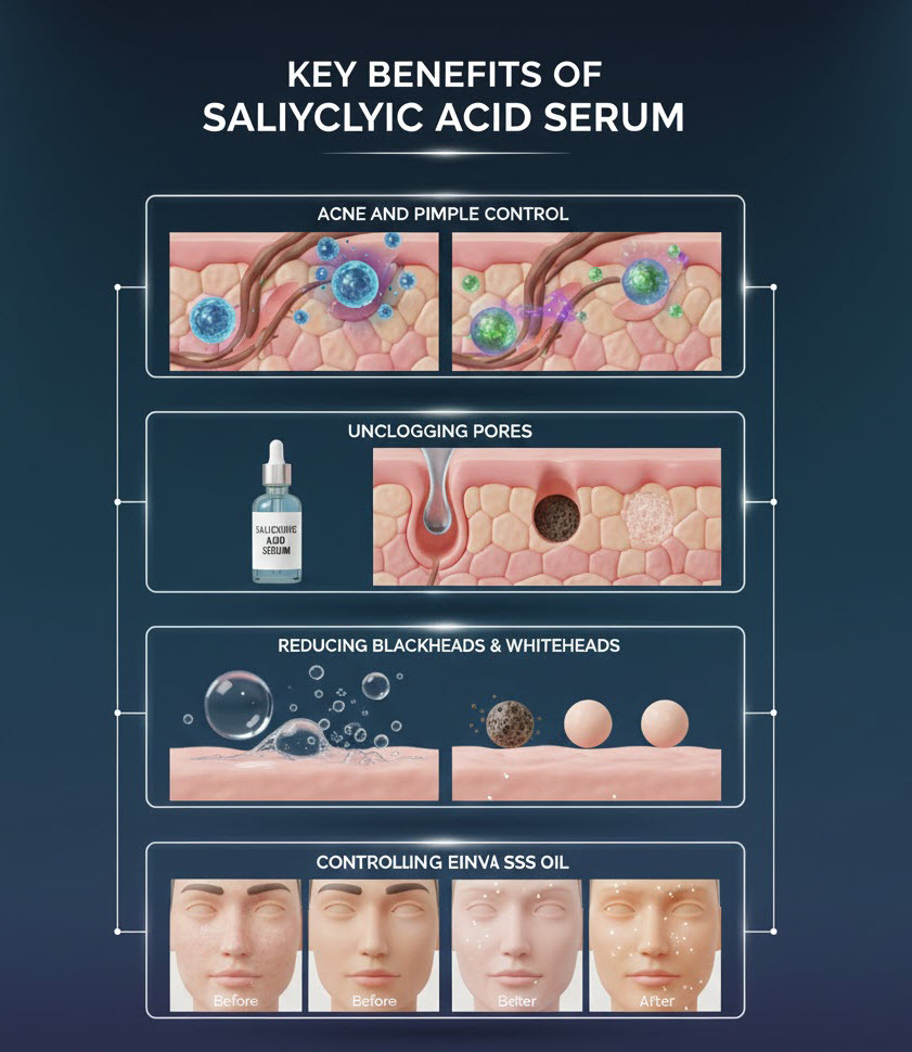 Key Benefits of Salicylic Acid Serum