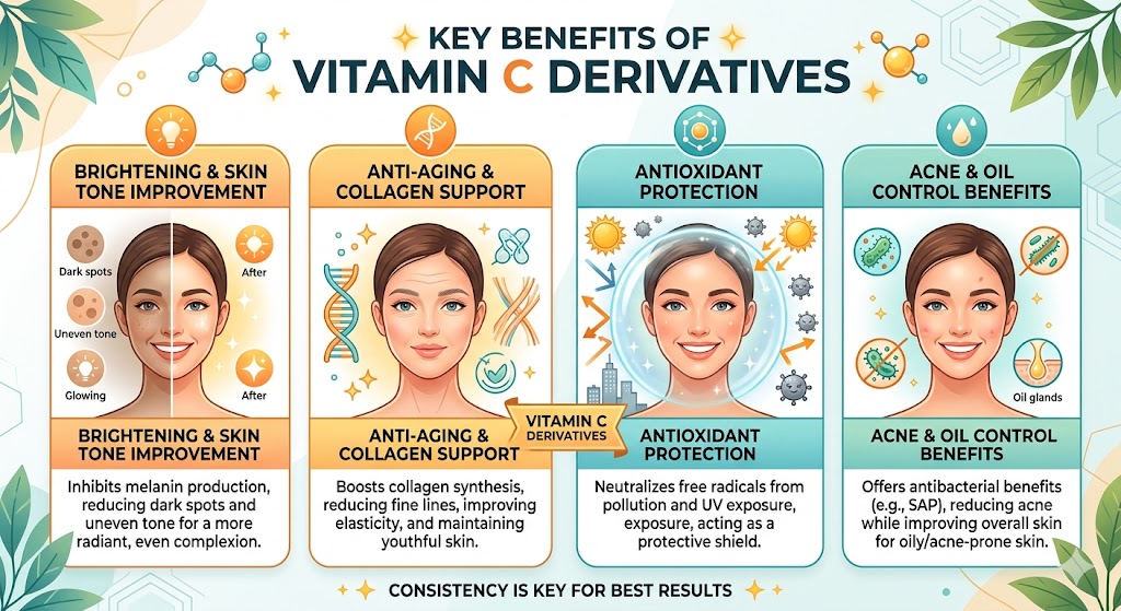 Key Benefits of Vitamin C Derivatives