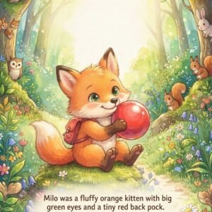 Milo Learns to Share: A Sweet Story About Sharing & Friendship | Illustrated Children’s Book for Ages 3-6 (A4 Full Color)
